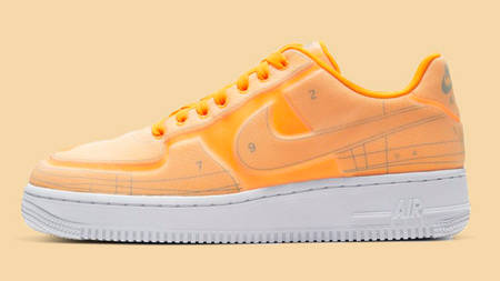 The Nike Air Force 1 Schematic Looks Popping In 'Laser Orange' The Nike Air Force 1 Schematic Looks Popping In 'Laser Orange'