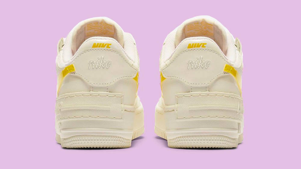 Nike Air Force 1 Shadow Cream Yellow back copy Nike Air Force 1 Shadow Cream Yellow back copy