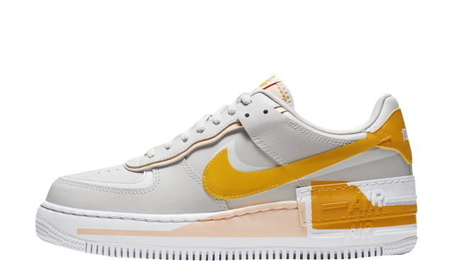 Nike Air Force 1 Shadow Vast Grey/Pollen Rise
