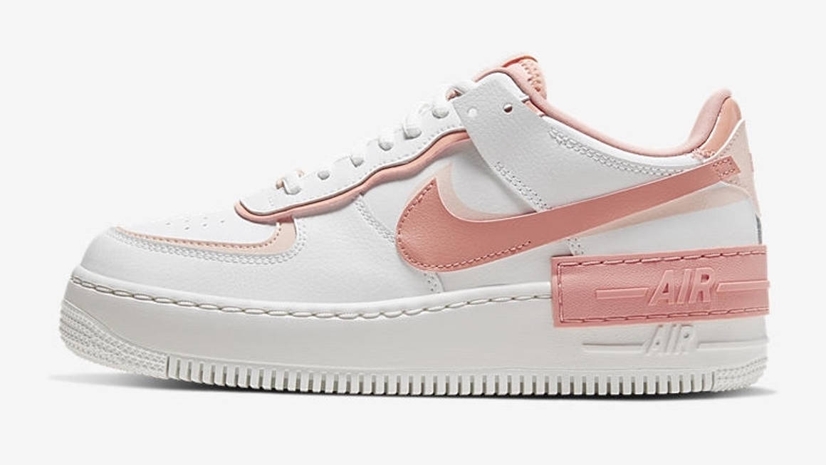 pastel pink air forces