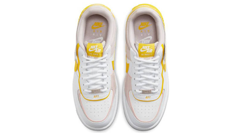 Nike Air Force 1 Shadow White Yellow