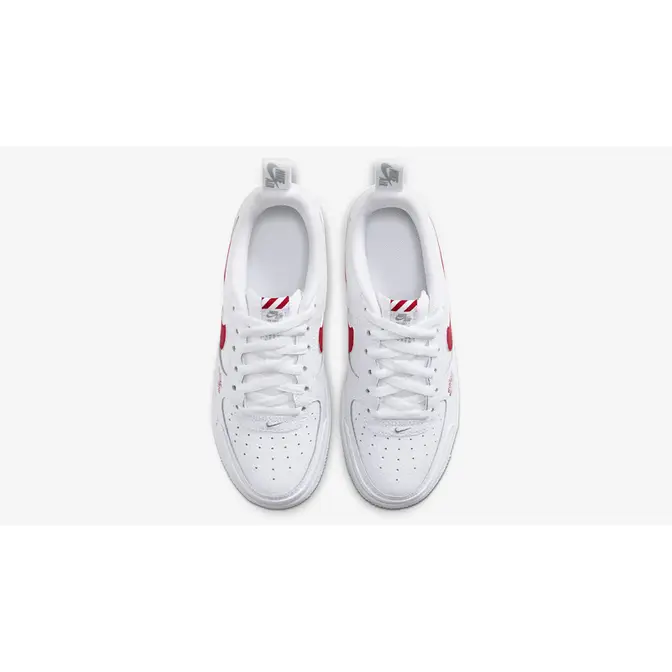 Air Force 1 Low Utility 'White Red