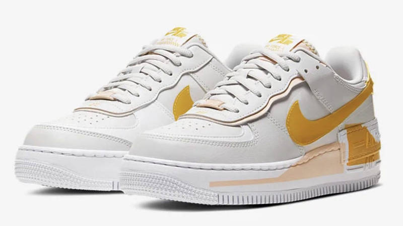 Nike Air Force 1 Shadow Vast Grey/Pollen Rise