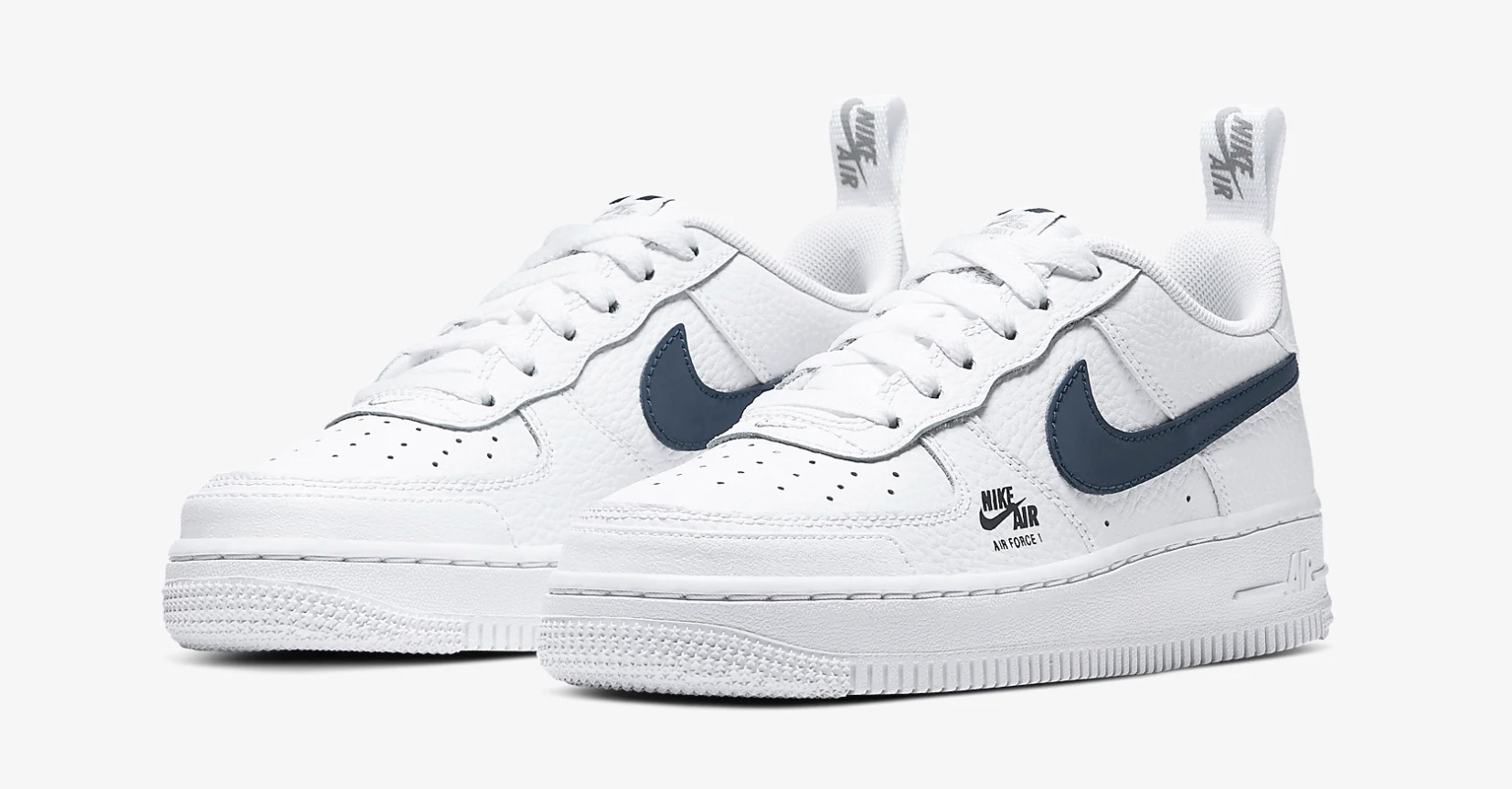 Nike Air Force 1 Â White:Light Smoke Grey:Obsidian CZ4203-101 1