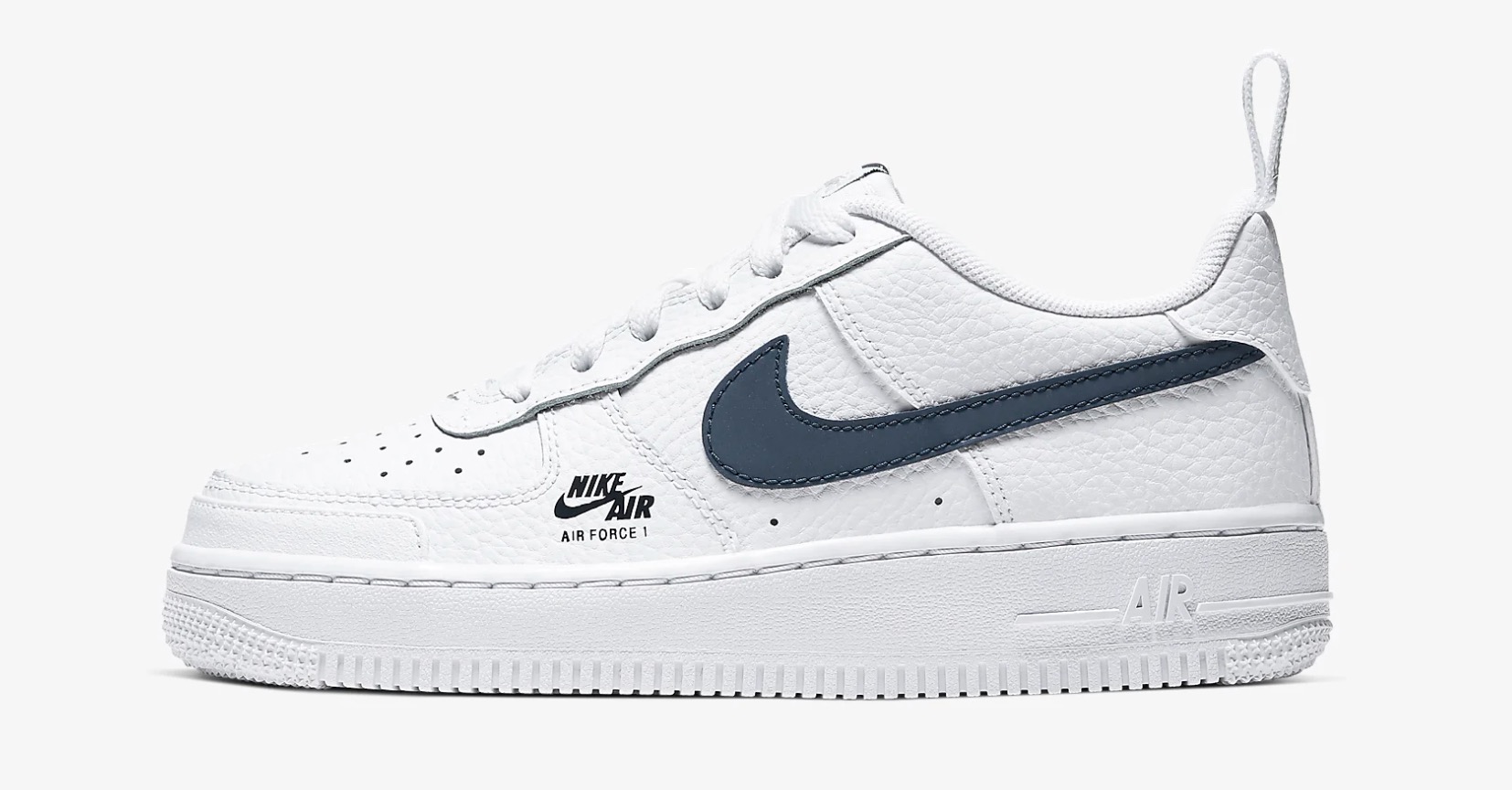 Nike Air Force 1 Â White:Light Smoke Grey:Obsidian CZ4203-101 6