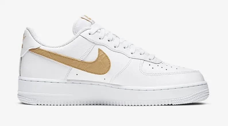 Textured Swooshes Switch Up The Classic Air Force 1 | The Sole Supplier