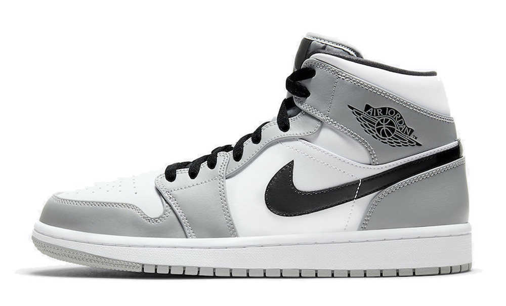 Nike Air Jordan 1 Mid Light Smoke Grey