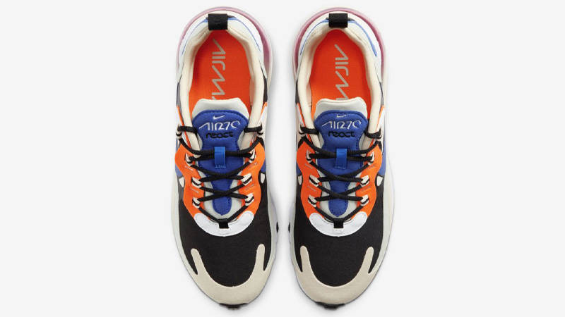 Nike Air Max 270 React Black Hyper Blue