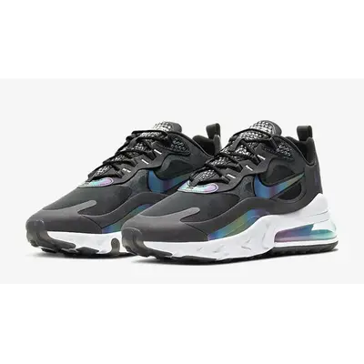 Nike florida nike air slant low black white screen size chart React Black Multi CT5064-001 front