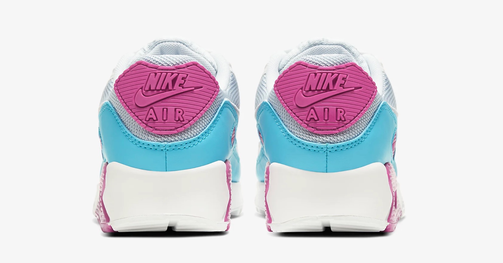 Nike Air Max 90 Fire Pink:Football Grey CT1030-001 5