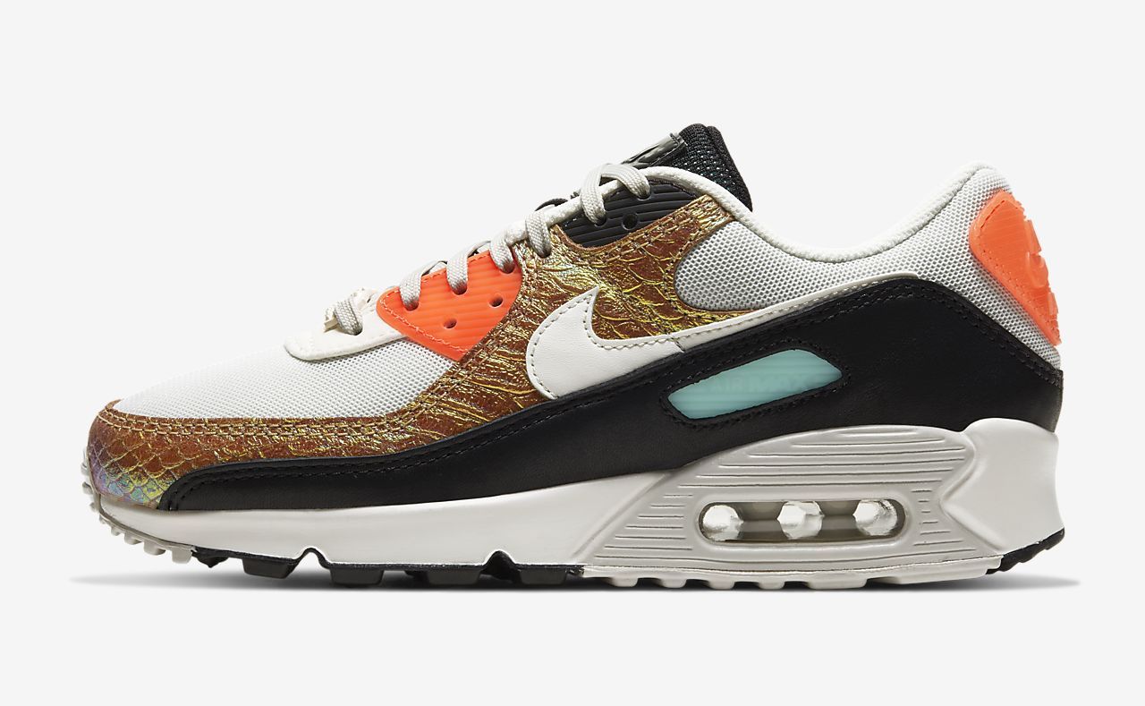 Nike Air Max 90 Hyper Crimson Black side