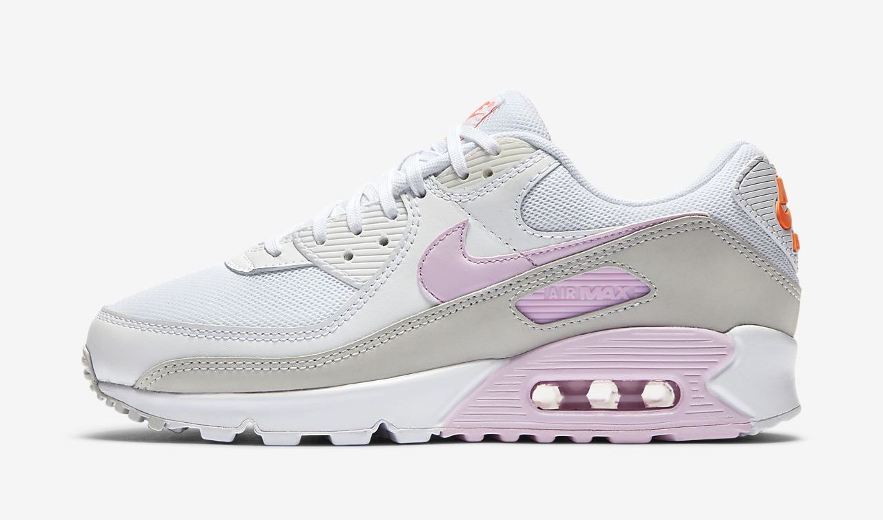 Nike Air Max 90 White Pink side