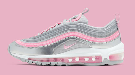 Nike's Air Max 97 Gets A Chrome & Bubblegum Makeover Nike's Air Max 97 Gets A Chrome & Bubblegum Makeover