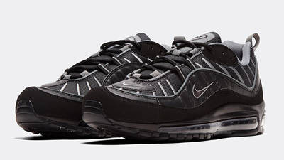 Nike Air Max 98 Black Smoke Grey Front