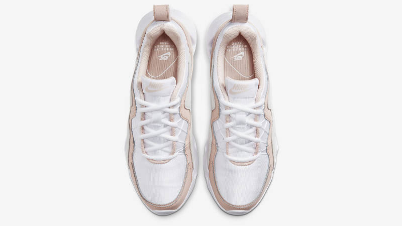 nike ryz 365 white washed coral