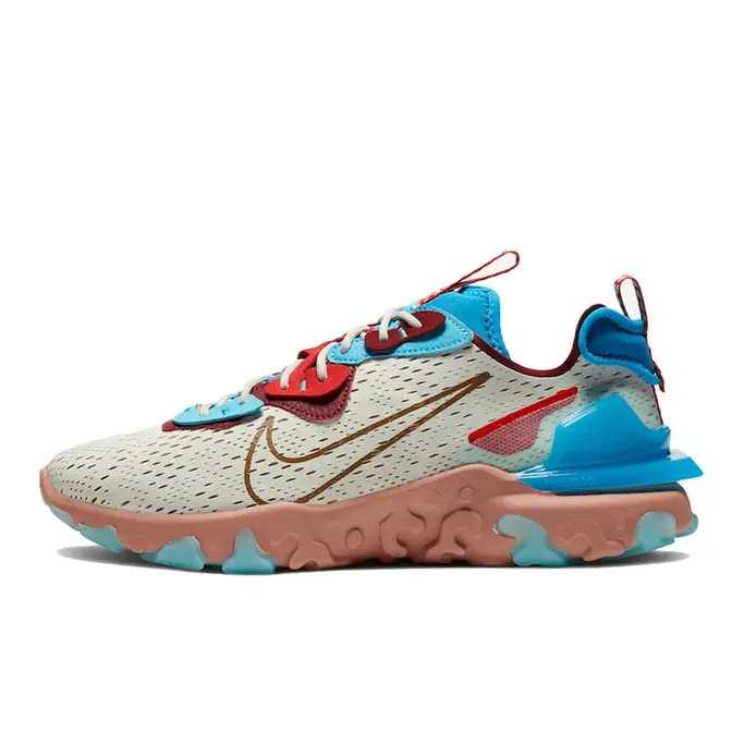 Nike React Vision Bone Blue Red | Where To Buy | CD4373-001 | The Sole ...