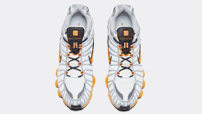 Nike Shox TL White Orange Peel Middle