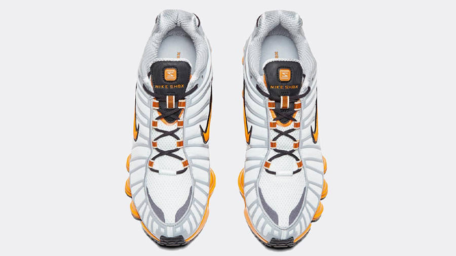 Nike Shox TL White Orange Peel Middle