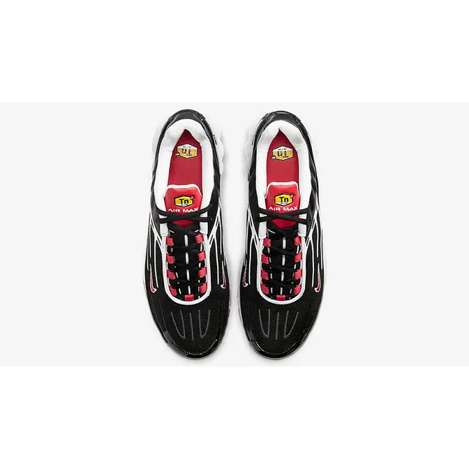 Nike Air Max Plus 3 III TN Mens Black Red UK 7.5 EUR 42 US 8.5 CT1693 001