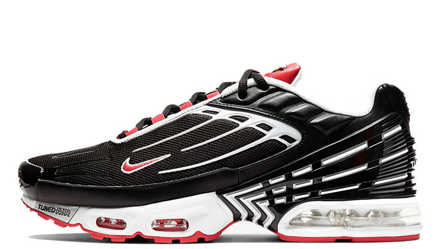 nike tn black and red