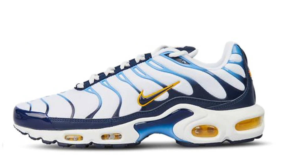 nike tns blue and white