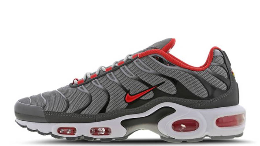nike tn red and grey