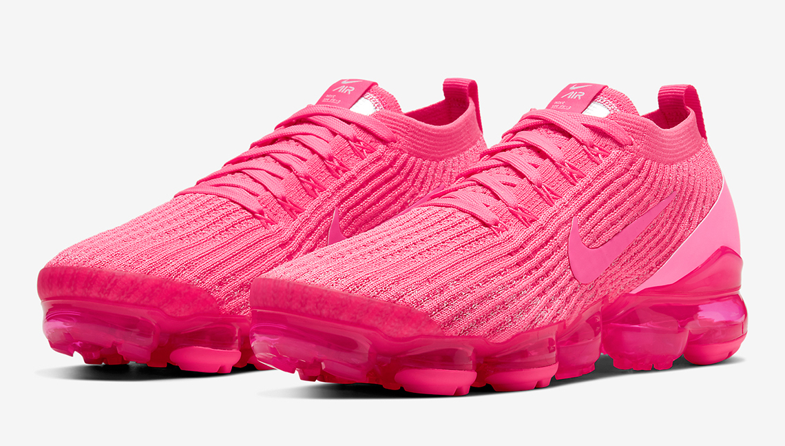 Nike VaporMax Flyknit 3 Hot Pink front
