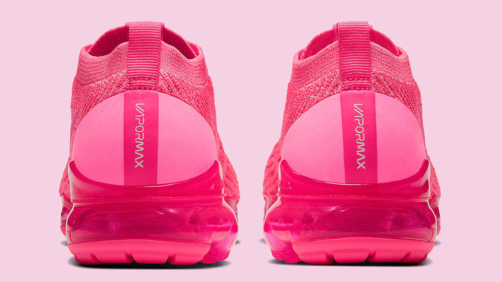 Nike VaporMax Flyknit 3 Hot Pink heel copy