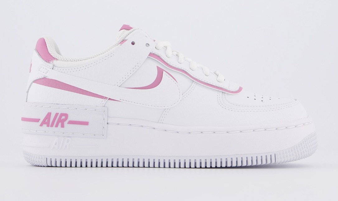 Nike af1 shadow pink white