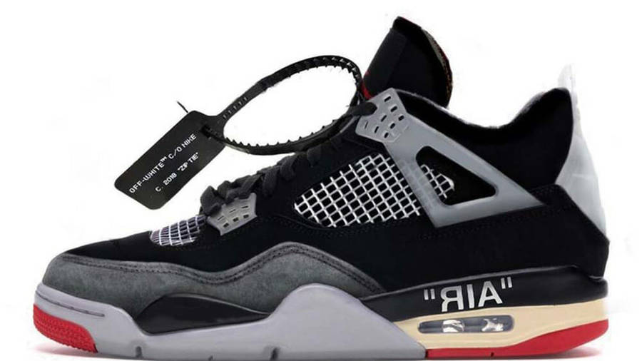 Off-White x Air Jordan 4 Bred | Where 