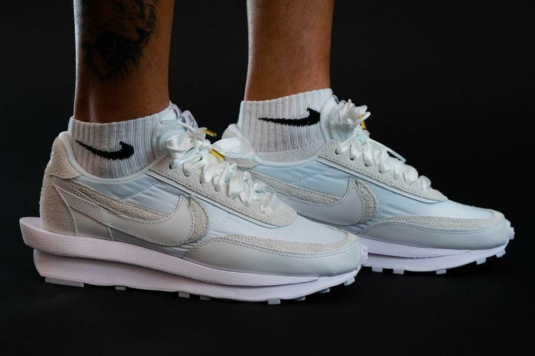 sacai x Nike LDWaffle "Nylon White"