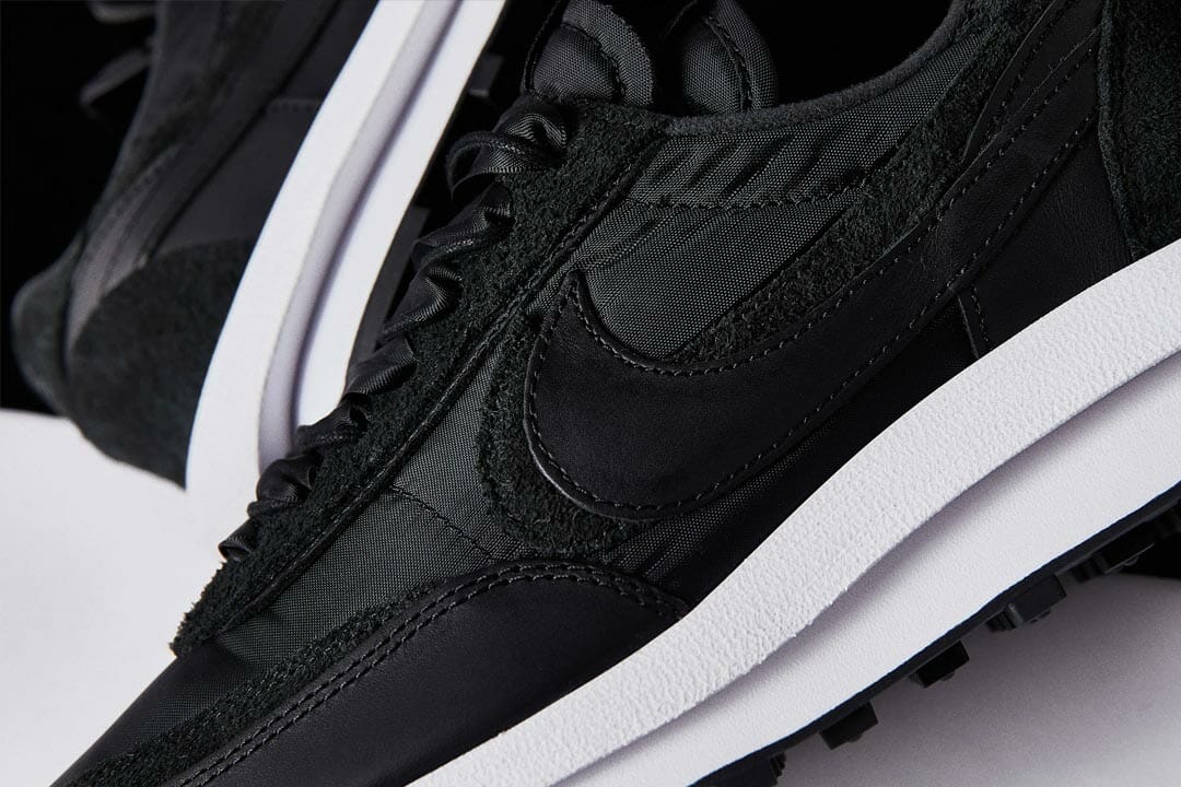 sacai x Nike LDWaffle "Black Nylon"