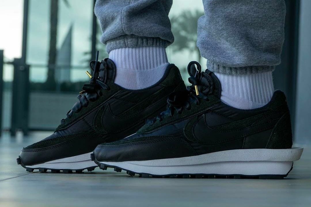 sacai x Nike LDWaffle "Nylon White"