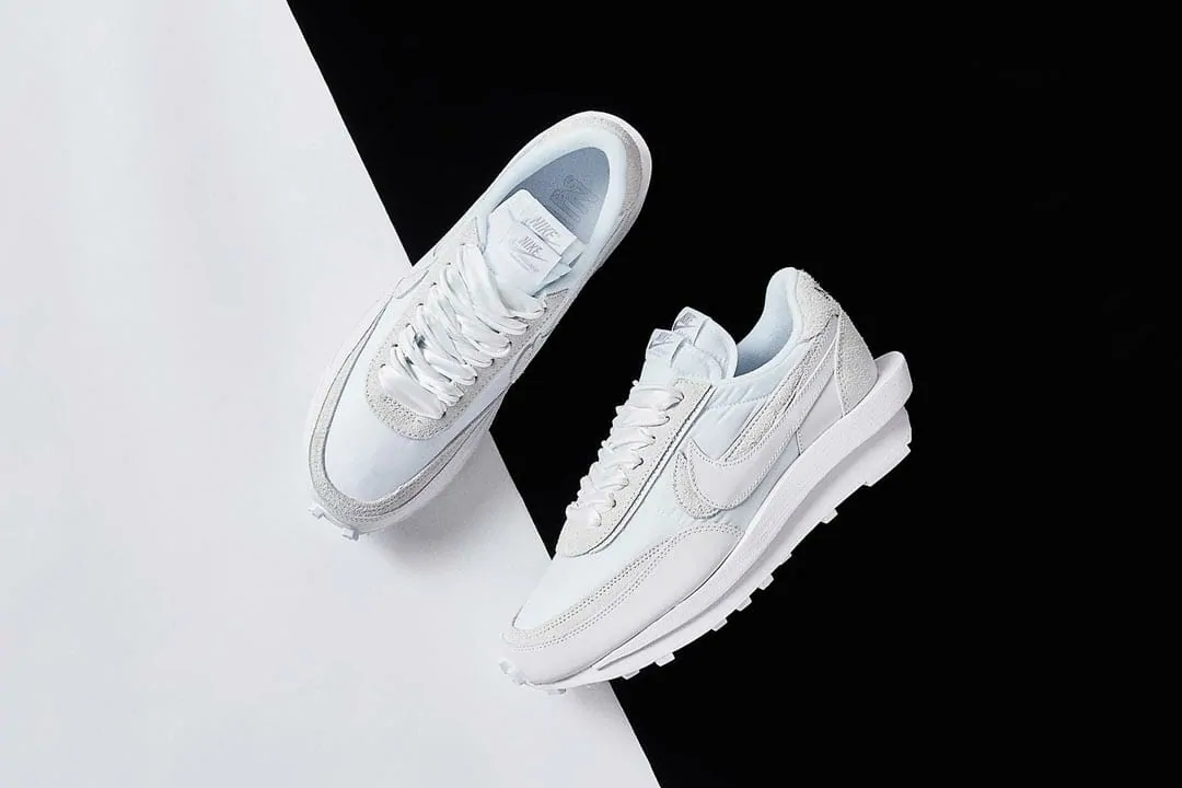 The sacai x Nike LDWaffle Black Nylon White Nylon are Dropping Next Week The Sole Supplier