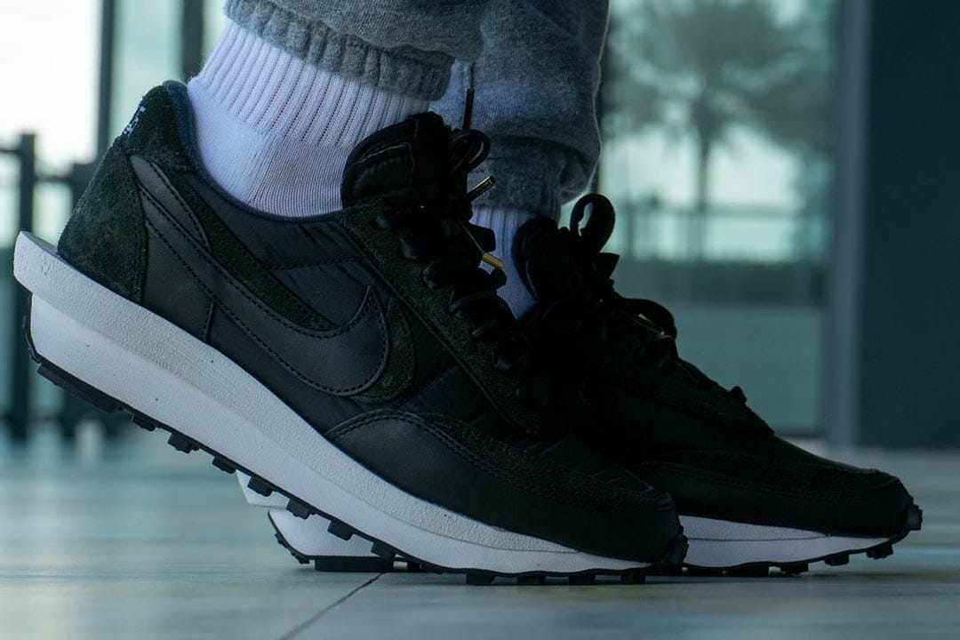 sacai x Nike LDWaffle "Nylon White"