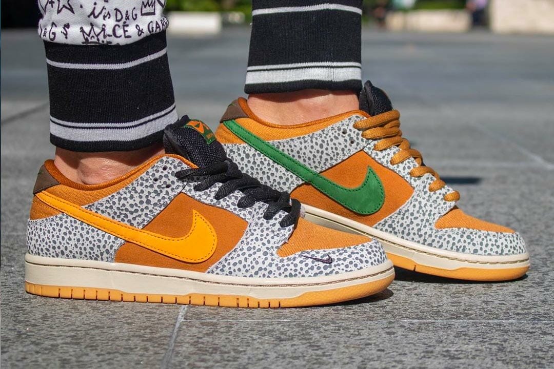 Nike SB Dunk Low Safari Raffles