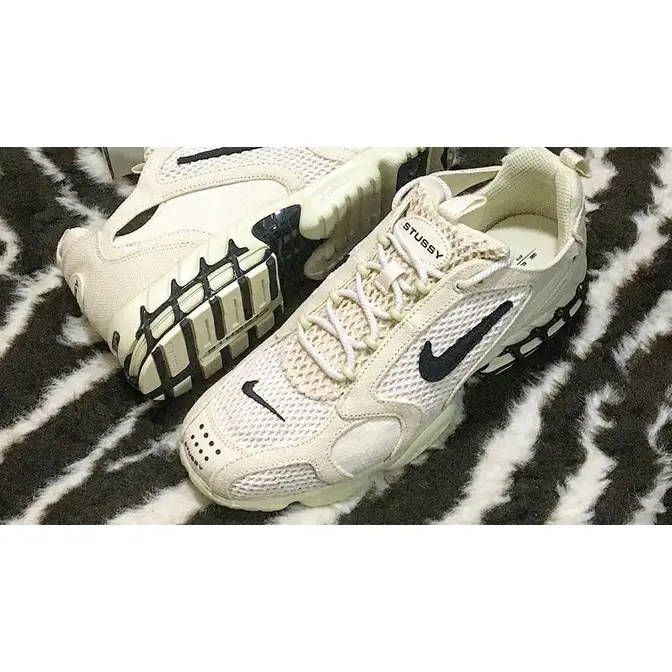 Stussy x Nike Air Zoom Spiridon Cage 2 Fossil | Where To Buy 