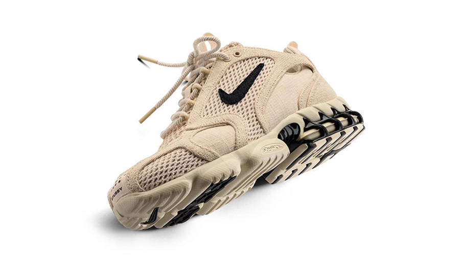 Stussy x Nike Air Zoom Spiridon Cage 2 Fossil | Where To Buy ...