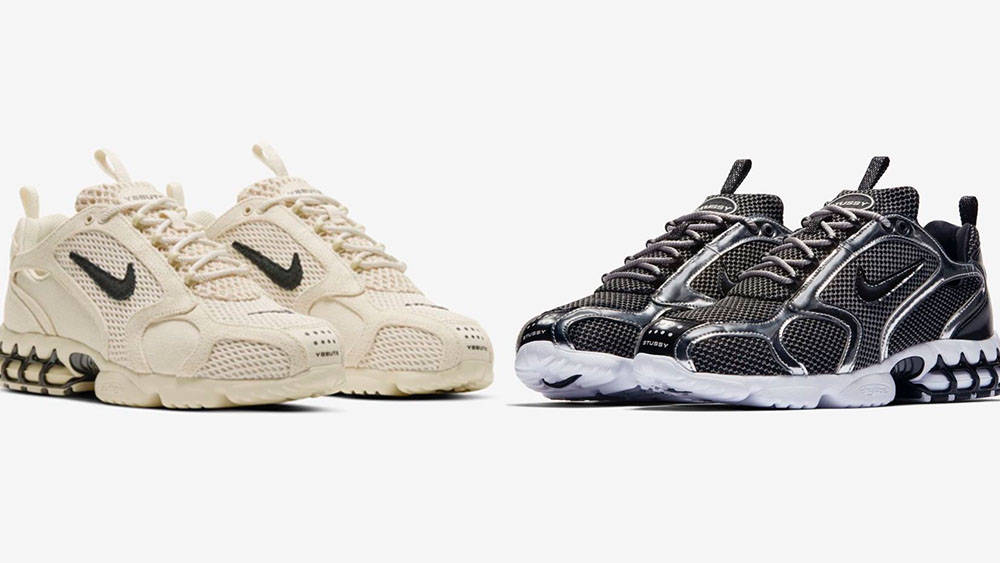 Stussy x Nike Spiridon Fossil Platinum Stussy x Nike Spiridon Fossil Platinum