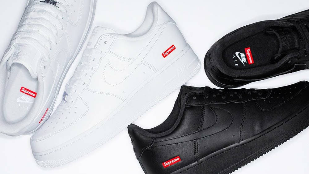 Image via Supreme Supreme x Nike Air Force 1