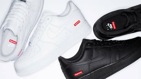 The Supreme x Nike Air Force 1 is Finally Releasing This Week