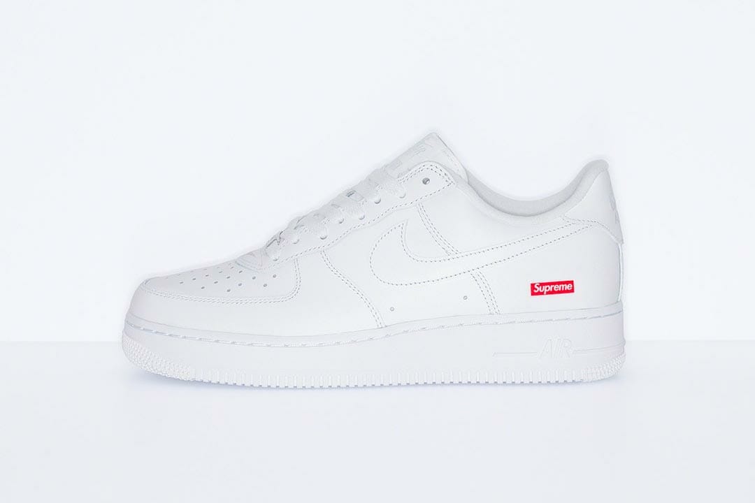 Supreme x Nike Air Force 1 White