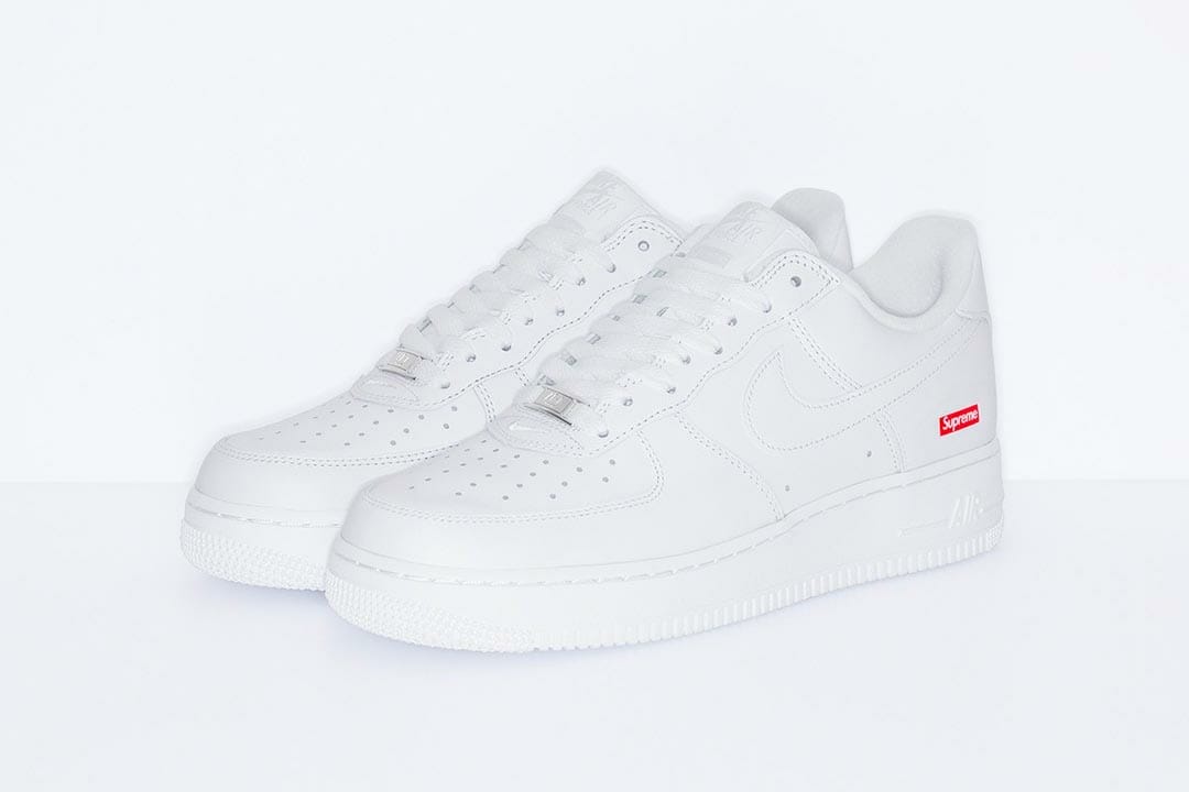 Supreme x Nike Air Force 1 White