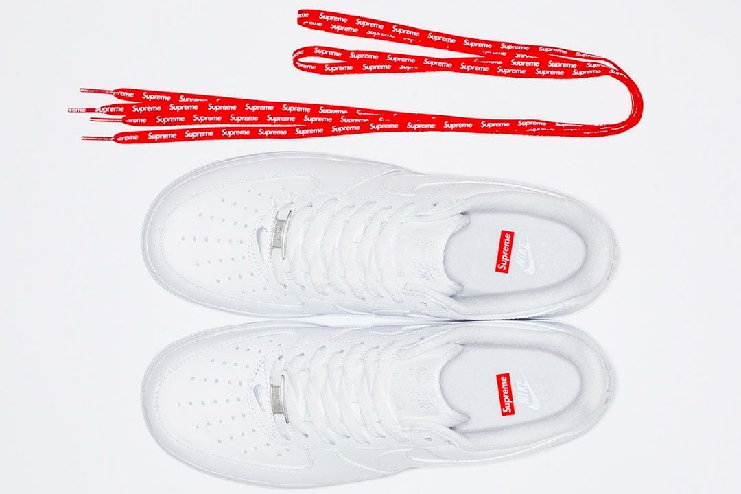 Supreme x Nike Air Force 1 White