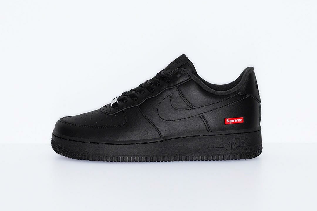 Supreme x Nike Air Force 1 Black