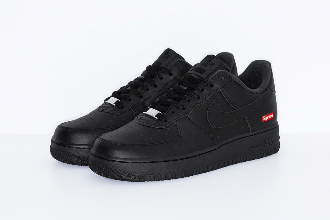 Supreme x Nike Air Force 1 Black
