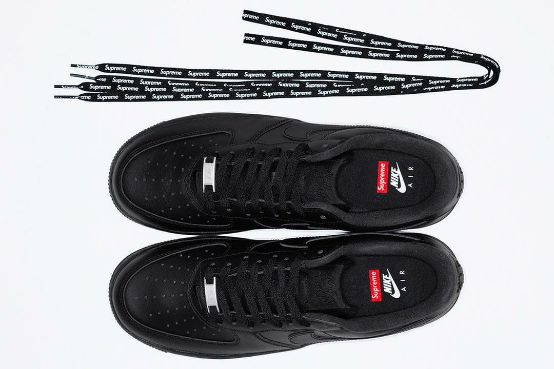 Supreme x Nike Air Force 1 Black