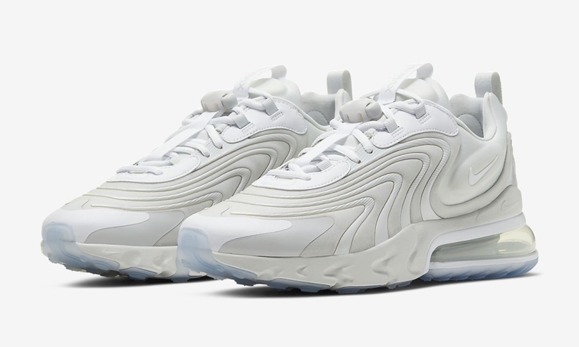 The Nike Air Max 270 React ENG Has Just Surfaced In A Triple White Palette 2