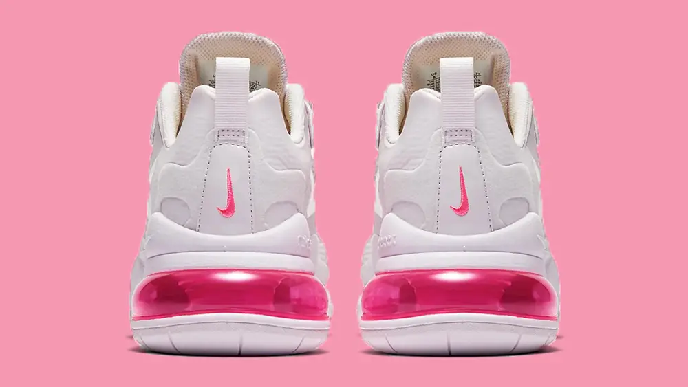 Air max 270 react hotsell light pink