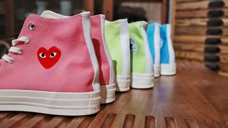 Three New Comme des Garcons Play x Converse Chuck Taylors Have Just Been Unveiled Three New Comme des Garcons Play x Converse Chuck Taylors Have Just Been Unveiled